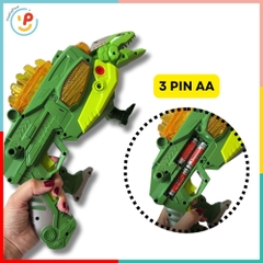 Mô Hình Lắp Ráp Khủng Long Có Đèn Âm Thanh 3in1 DIY Mã 661-447 PeeKaPaw Toys
