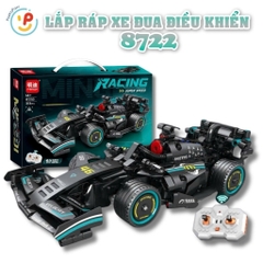 Lắp Ráp Xe Đua Điều Khiển Từ Xa Mingdi Super Speed 300 Mảnh PeeKaPaw Toy