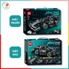 Lắp Ráp Xe Đua Điều Khiển Từ Xa Mingdi Super Speed 300 Mảnh PeeKaPaw Toy