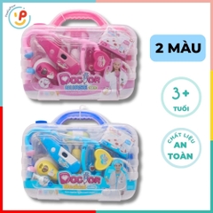 Vali Đồ Chơi Bác Sĩ 6604 Nhiều Dụng Cụ Cho Bé Tập Làm Bác Sĩ PeeKaPaw Toys