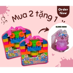 Túi lắp ráp xếp hình khối sáng tạo cho bé phát triển tư duy PeeKaPaw Toys