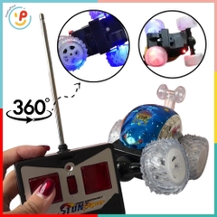 Xe ô tô điều khiển nhào lộn 360 độ có đèn điều khiển từ xa 999G 1C