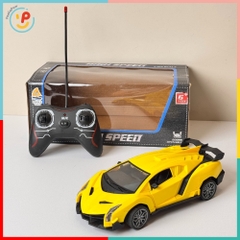 Xe ô tô điều khiển từ xa 2 cửa tốc độ cao pin sạc mở cửa 123-2A PeeKaPaw Toys
