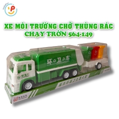 Đồ chơi xe môi trường chở thùng rác phân loại chạy trớn 564-149 PeeKaPaw Toys