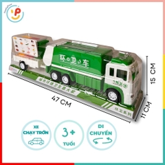 Đồ chơi xe môi trường chở thùng rác phân loại chạy trớn 564-149 PeeKaPaw Toys