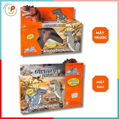 Mô hình khủng long đồ chơi có đèn và âm thanh di chuyển được 1032 Dinosaur Epoch PeeKaPaw Toys