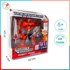 Đồ chơi robot biến hình thành ô tô Autobot 9826 PeeKaPaw Toys