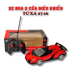 Xe điều khiển từ xa siêu xe thể thao 2 cửa mở được pin sạc 27-16 PeeKaPaw Toys