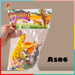 Mô hình thú rừng khủng long nhựa cứng cho bé khám phá thế giới động vật nhiều mẫu PeeKaPaw Toys