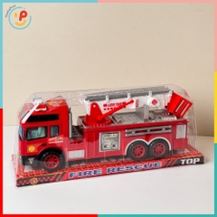 Đồ chơi xe thang cứu hoả chạy trớn mô hình xe cứu hộ 8822 PeeKaPaw Toys