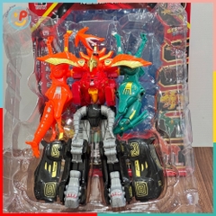 Lắp Ráp Siêu Nhân 5in1 Robot Biến Hình Khủng Long Thú Thành Robot Khổng Lồ Mã 2700 – PeeKaPaw Toys