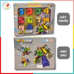 Đồ Chơi Lắp Ráp Siêu Nhân Biến Hình Từ Số 0-9 Mã 788-74 – PeeKaPaw Toys