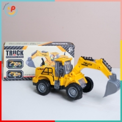 Xe Xúc Chạy Pin Có Đèn Âm Thanh 3202A Đồ Chơi Xe Công Trình PeeKaPaw Toys