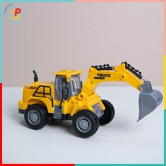Xe Xúc Chạy Pin Có Đèn Âm Thanh 3202A Đồ Chơi Xe Công Trình PeeKaPaw Toys
