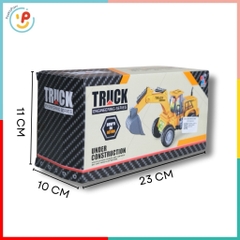 Xe Xúc Chạy Pin Có Đèn Âm Thanh 3202A Đồ Chơi Xe Công Trình PeeKaPaw Toys