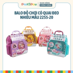 Balô đồ chơi nhập vai có quai đeo nhiều chủ đề cho bé 2255-20 PeeKaPaw Toys