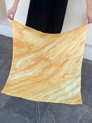 Khăn Lụa Tơ Tằm Vuông – Nhuộm Thủ Công Bằng Phương Pháp Ice Dye/ Tide Dye – Quà tặng Văn Hoá Việt Độc Đáo