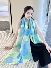 Khăn Lụa Tơ Tằm Nhuộm Thủ Công Kimcatsilk – Quà Tặng Văn Hoá Việt Cao Cấp