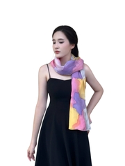 Khăn Lụa Tơ Tằm Nhuộm Thủ Công Kimcatsilk – Quà Tặng Văn Hoá Việt Cao Cấp