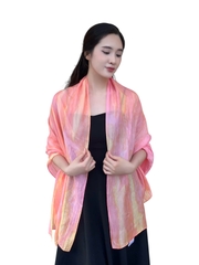 Khăn Lụa Tơ Tằm Nhuộm Thủ Công Kimcatsilk – Quà Tặng Văn Hoá Việt Cao Cấp