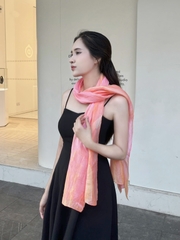 Khăn Lụa Tơ Tằm Nhuộm Thủ Công Kimcatsilk – Quà Tặng Văn Hoá Việt Cao Cấp