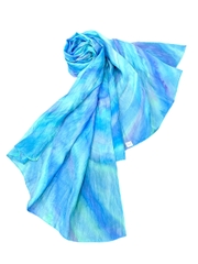 Khăn Lụa Tơ Tằm Nhuộm Thủ Công Kimcatsilk – Quà Tặng Văn Hoá Việt Cao Cấp