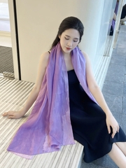 Khăn Lụa Tơ Tằm Nhuộm Thủ Công Kimcatsilk – Quà Tặng Văn Hoá Việt Cao Cấp