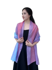 Khăn Lụa Tơ Tằm Nhuộm Thủ Công Kimcatsilk – Quà Tặng Văn Hoá Việt Cao Cấp
