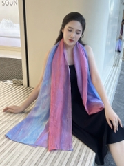 Khăn Lụa Tơ Tằm Nhuộm Thủ Công Kimcatsilk – Quà Tặng Văn Hoá Việt Cao Cấp