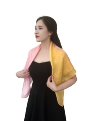 Khăn Lụa Tơ Tằm Vuông – Nhuộm Thủ Công Bằng Phương Pháp Ice Dye/ Tide Dye – Quà tặng Văn Hoá Việt Độc Đáo