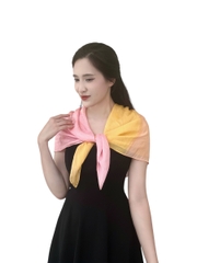 Khăn Lụa Tơ Tằm Vuông – Nhuộm Thủ Công Bằng Phương Pháp Ice Dye/ Tide Dye – Quà tặng Văn Hoá Việt Độc Đáo