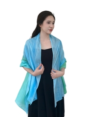 Khăn Lụa Tơ Tằm Nhuộm Thủ Công Kimcatsilk – Quà Tặng Văn Hoá Việt Cao Cấp