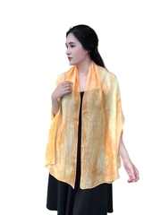 Khăn Lụa Tơ Tằm Nhuộm Thủ Công Kimcatsilk – Quà Tặng Văn Hoá Việt Cao Cấp