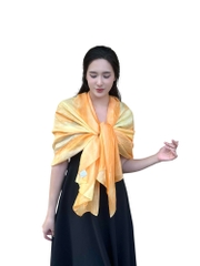 Khăn Lụa Tơ Tằm Nhuộm Thủ Công Kimcatsilk – Quà Tặng Văn Hoá Việt Cao Cấp
