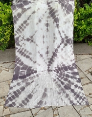 KHĂN LỤA TƠ TẰM NHUỘM TỰ NHIÊN DÀI - KHĂN NHUỘM MÀU TRÀ - QUÀ TẶNG CAO CẤP