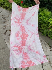 KHĂN LỤA TƠ TẰM NHUỘM TỰ NHIÊN DÀI - KHĂN NHUỘM MÀU CÁNH KIẾN - QUÀ TẶNG CAO CẤP