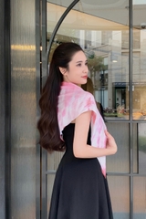 KHĂN LỤA TƠ TẰM NHUỘM TỰ NHIÊN VUÔNG - KHĂN NHUỘM MÀU CÁNH KIẾN - QUÀ TẶNG CAO CẤP