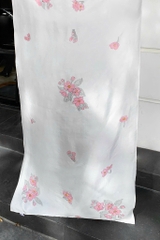 Khăn Lụa Tơ Tằm Vẽ Hoa Đào Phai – Quà tặng văn hoá Việt