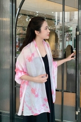 KHĂN LỤA TƠ TẰM NHUỘM TỰ NHIÊN DÀI - KHĂN NHUỘM MÀU CÁNH KIẾN - QUÀ TẶNG CAO CẤP