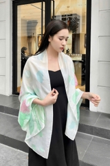 Khăn lụa tơ tằm vẽ tay hoa sen – Quà tặng thủ công Việt Nam cao cấp