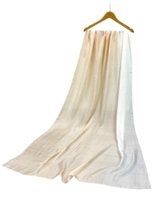 KHĂN LỤA TƠ TẰM NHUỘM TỰ NHIÊN DÀI - KHĂN NHUỘM MÀU VỎ QUẢ DỪA - QUÀ TẶNG CAO CẤP