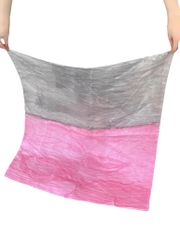 Khăn Lụa Tơ Tằm Vuông – Nhuộm Thủ Công Bằng Phương Pháp Ice Dye/ Tide Dye – Quà tặng Văn Hoá Việt Độc Đáo