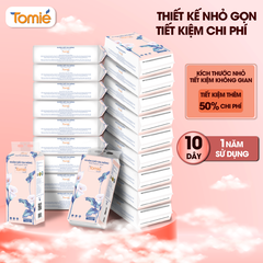 Giấy rút đáy đa năng TOMIÉ 1000 tờ (10 dây/thùng)