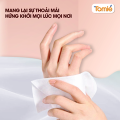 Giấy rút đáy đa năng TOMIÉ 1000 tờ – 8 dây/thùng
