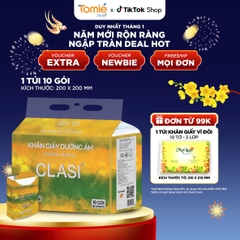 [Deal mở bán] - CDV001 - Giấy Dưỡng Ẩm Đa Năng Cánh Đồng Vàng – Siêu Mềm, Không Bụi, An Toàn Cho Da , Lau Mặt/Lau Tay – Tặng 1 Giấy Ví