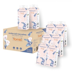 Giấy rút đáy đa năng TOMIÉ 1000 tờ – 8 dây/thùng