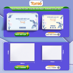 Khăn giấy lụa TOMIÉ 600 tờ; 20 gói/thùng