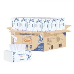 Khăn giấy lụa TOMIÉ 600 tờ; 20 gói/thùng