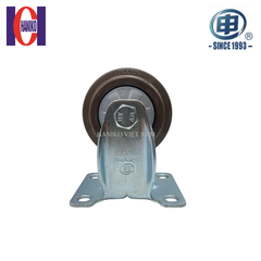 Bánh xe shenpai cao su 75 cố định 20AB1-1538