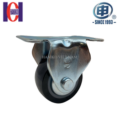 Bánh xe shenpai PU 50 cố định có nắp 15A03-1010